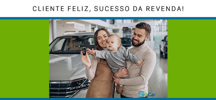 Cliente feliz, sucesso da revenda!